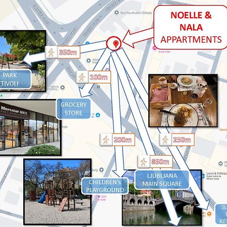 Noelle Apartment Ljubljana Ngoại thất bức ảnh