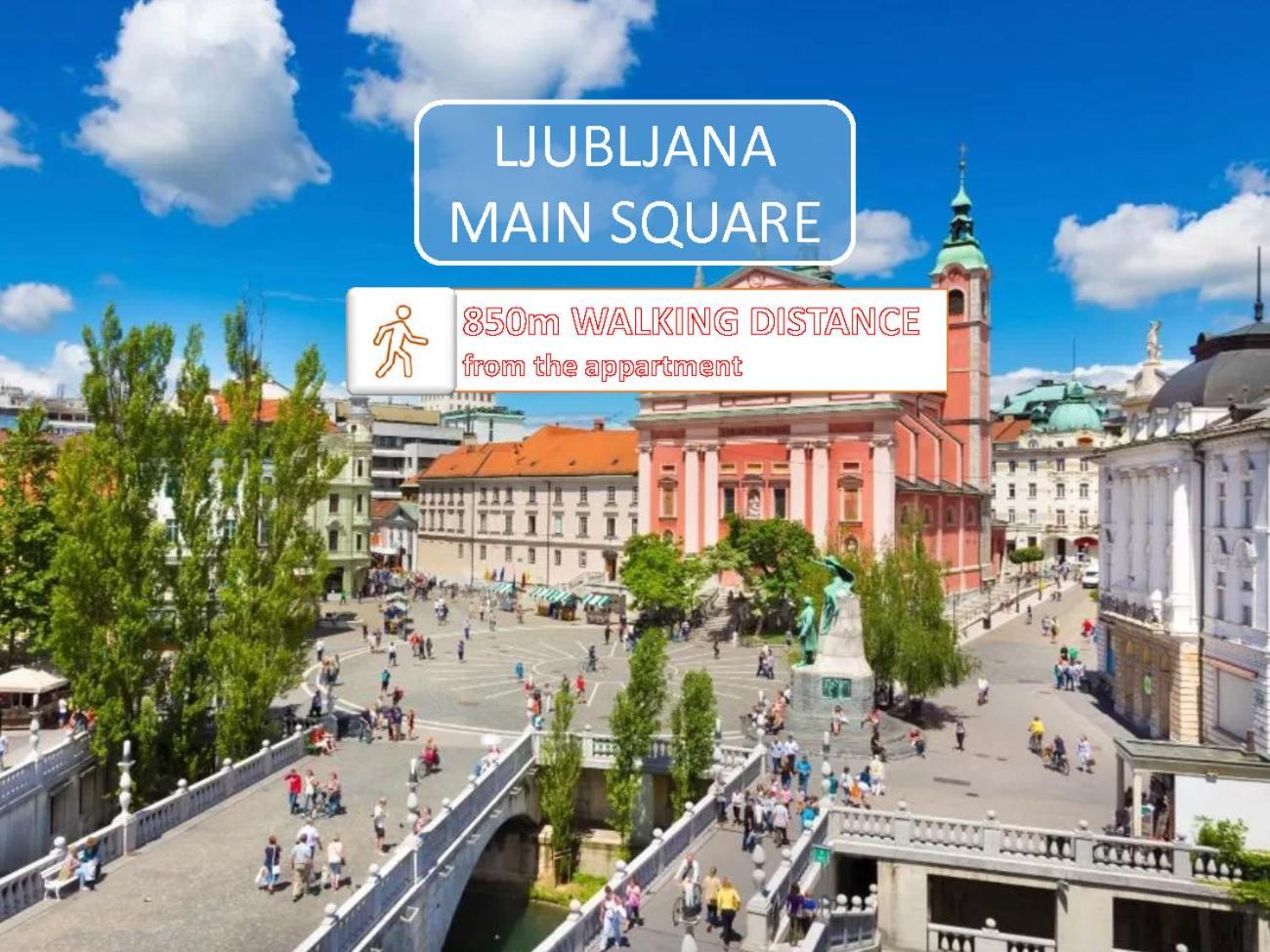 Noelle Apartment Ljubljana Ngoại thất bức ảnh